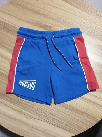 Short allez les bleus