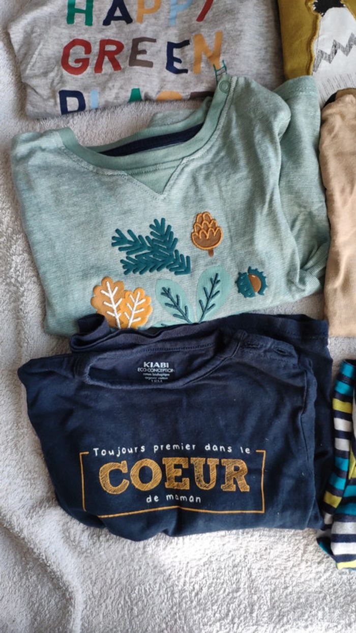 Lot de 12 t-shirts manches longues - photo numéro 6