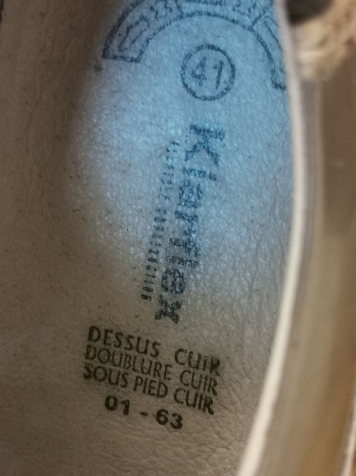 Chaussures Kiarflex p 41 tout cuir souples - photo numéro 9