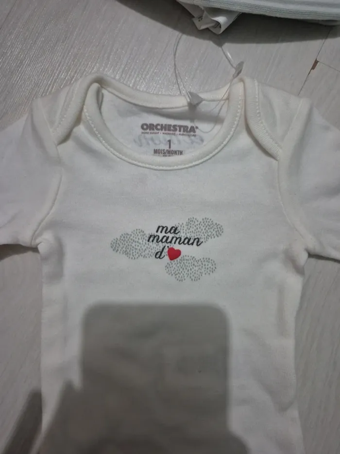 Ensemble 1M pyjama/ body / bonnet - photo numéro 8