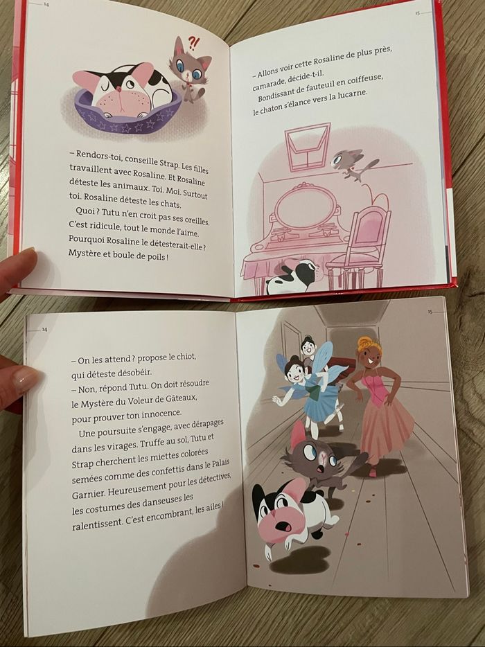 Lot 2 livres Le petit chat de l’opéra - photo numéro 3