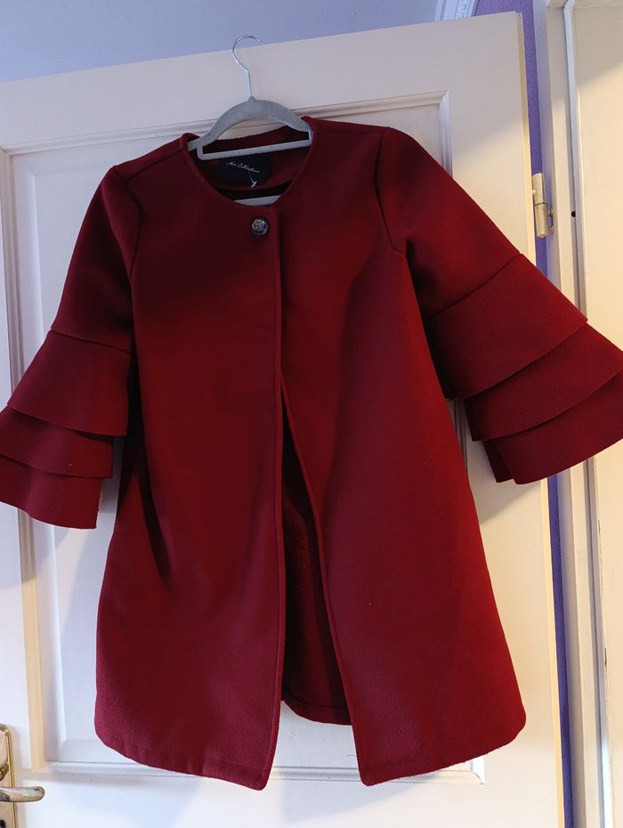 Veste femme rouge - photo numéro 3
