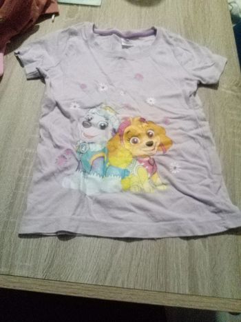 T shirt de pyjama pat patrouille