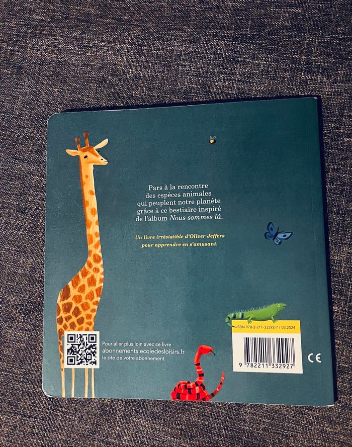 Le livre des animaux pour bébé Oliver Jefferson - photo numéro 3