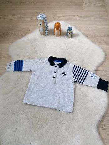 Polo manches longues garçon 6 mois Gémo #espanolitinagarcon6mois