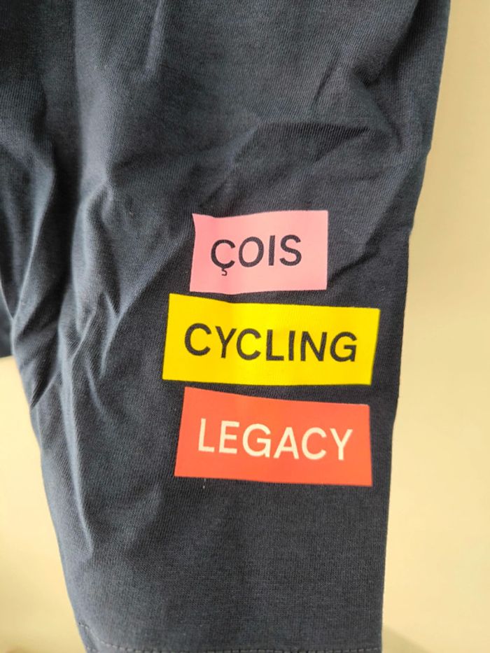 T shirt cyclisme çois taille xxl neuf - photo numéro 3
