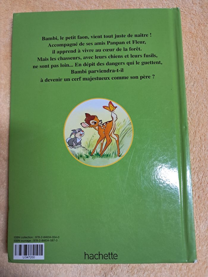 Livre Bambi - photo numéro 2