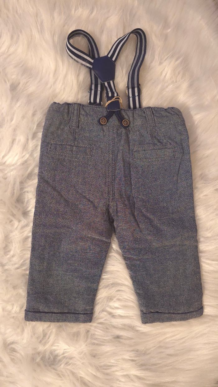 (Neufs non portés) 🏷🏷🤩😍💙superbe ensemble  Polo ml et pantalon doublé 3 mois garçon 💙😍🤩 - photo numéro 10