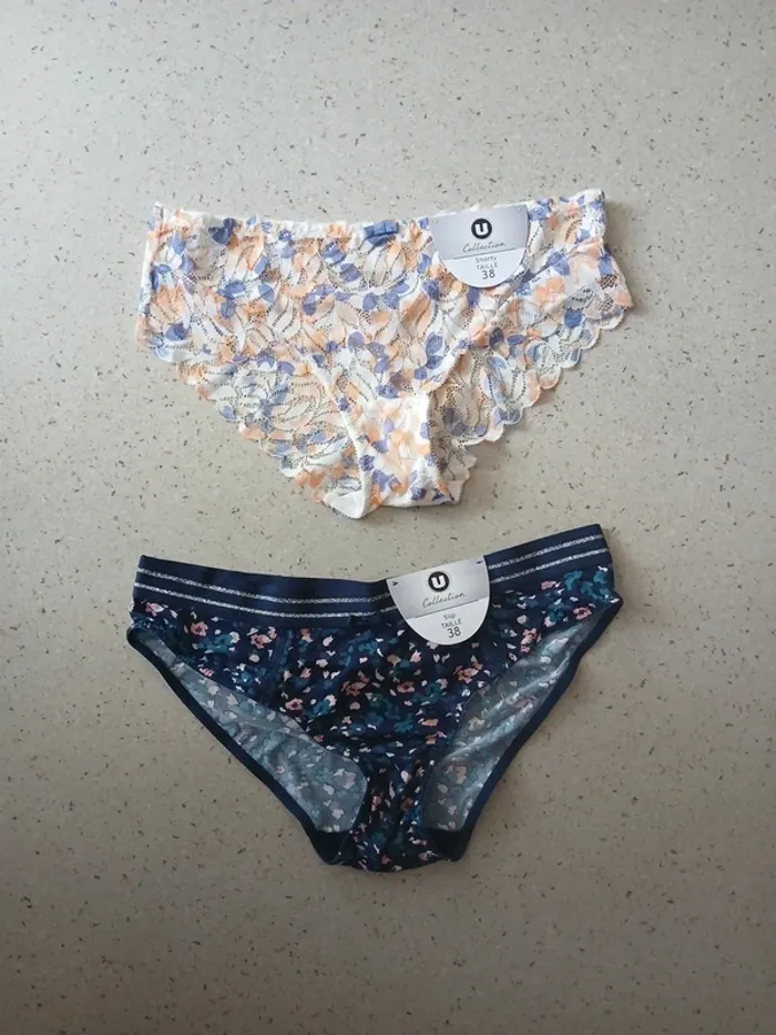 Lot de 2 culottes taille 38