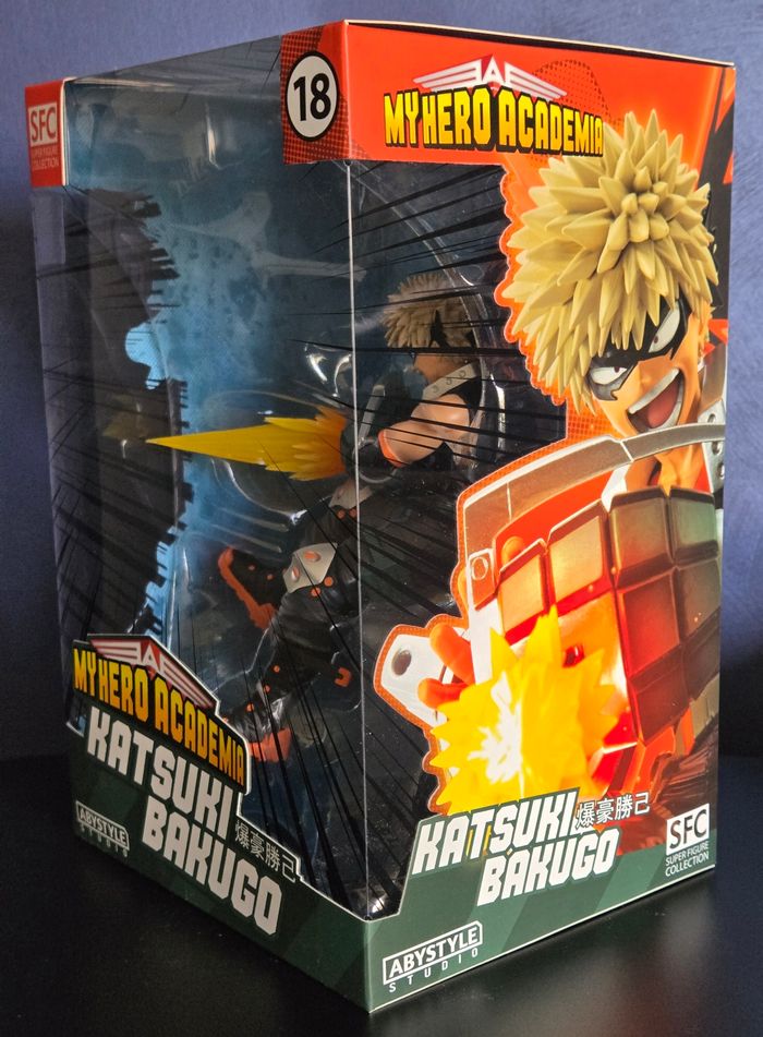 Figurine Katsuki Bakugo Tir Anti Blindage (My Hero Academia SFC 18) neuve sous scellé - photo numéro 2