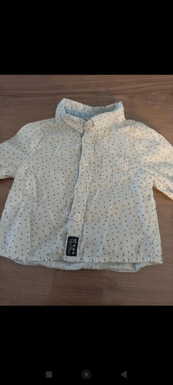 Chemise 3 mois