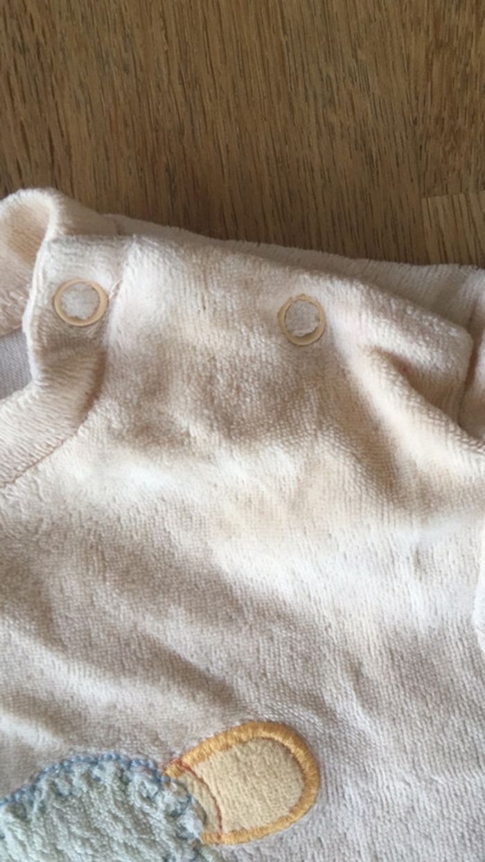 Pyjama 2 pièces velours - photo numéro 2