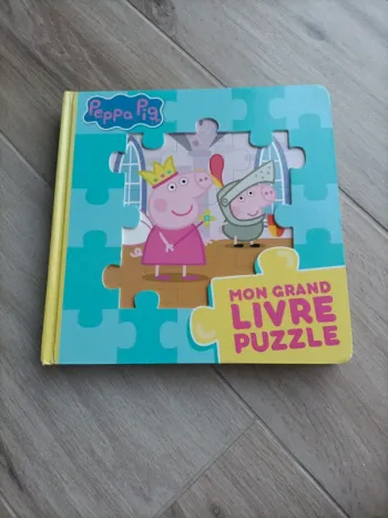 Livre Puzzle Peppa pig mon grand livre puzzle