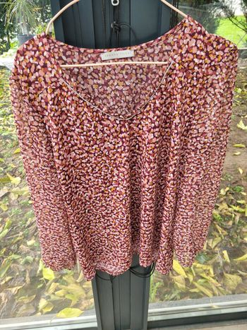 Blouse fleurie
