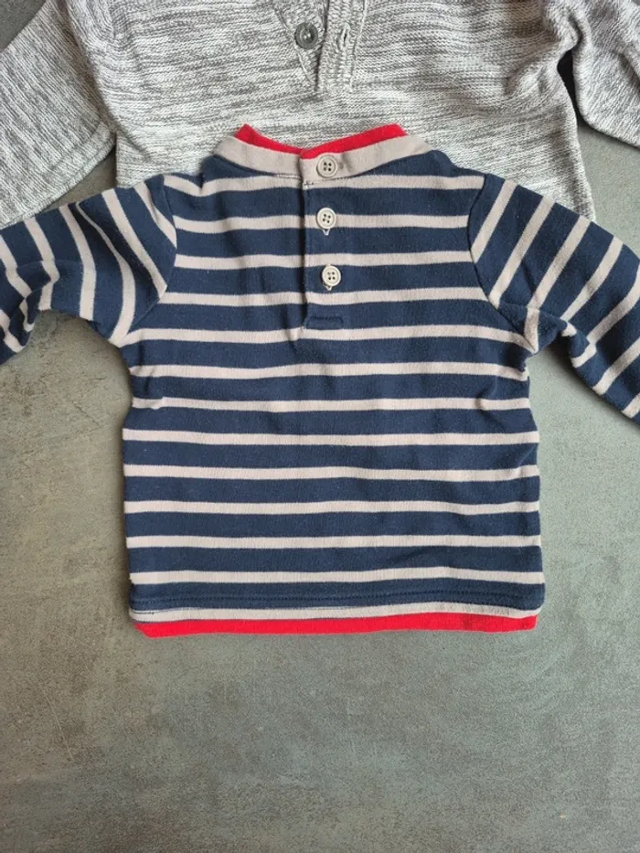 Lot de pulls et vestes 6 mois bébé garçon - photo numéro 11