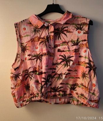 Chemise sans manches