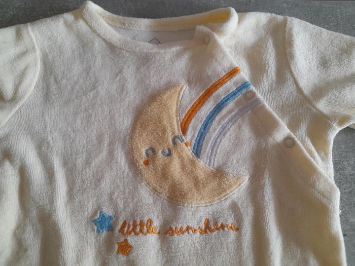 Grenouillère velours 6 mois - photo numéro 2