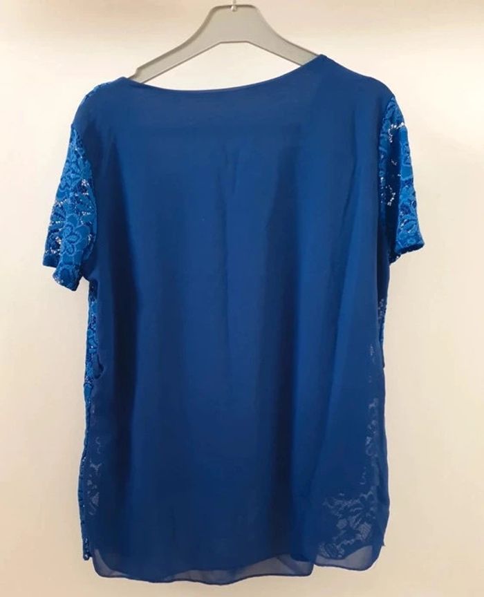 Top voile et dentelle - Taille M - photo numéro 3