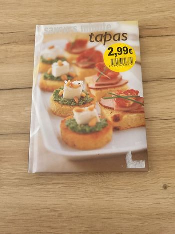 Livre recette tapas