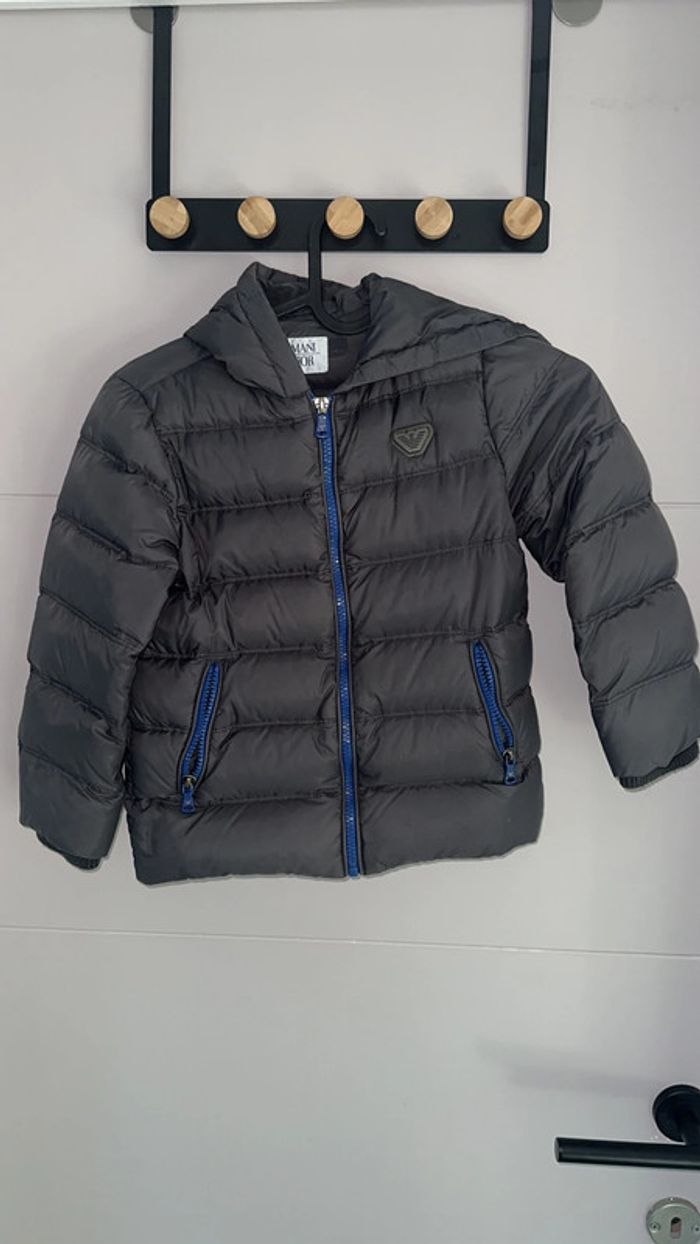 Doudoune demi-saison Armani – Gris foncé – Très bon état