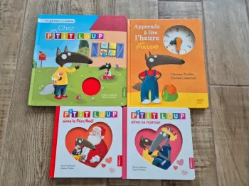 Lot de livres p'tit loup