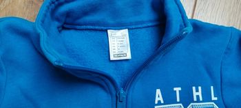 Veste en molleton zippé bleu Decathlon - 6 ans