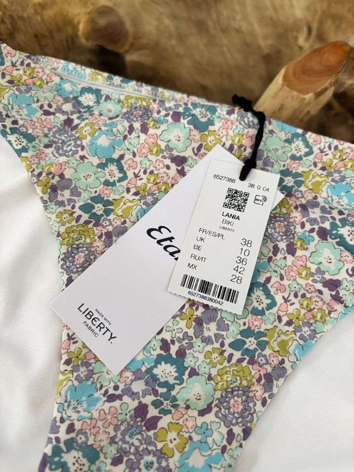 Bas de maillot de bain Etam fleurs - photo numéro 5