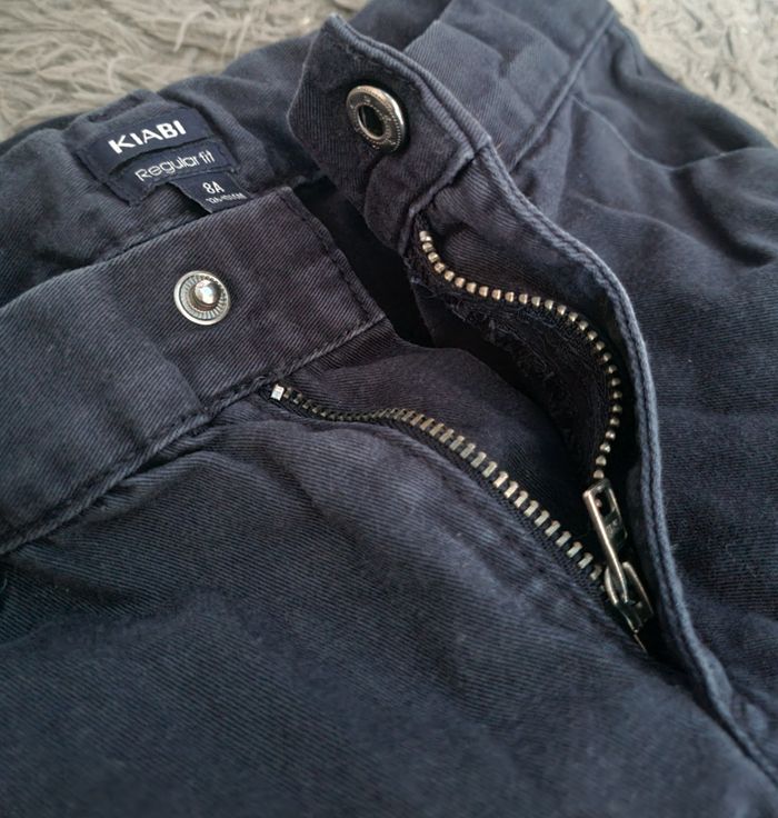 Pantalon chino marine regular fit 8ans - photo numéro 5