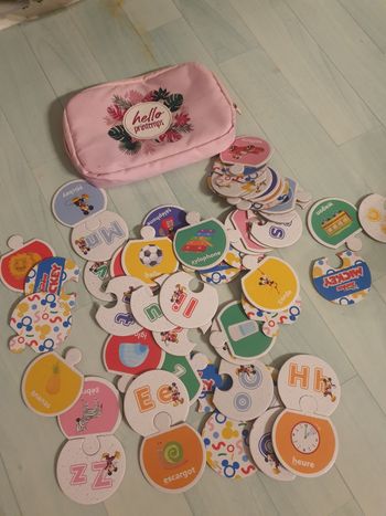 Puzzle alphabétique Mickey