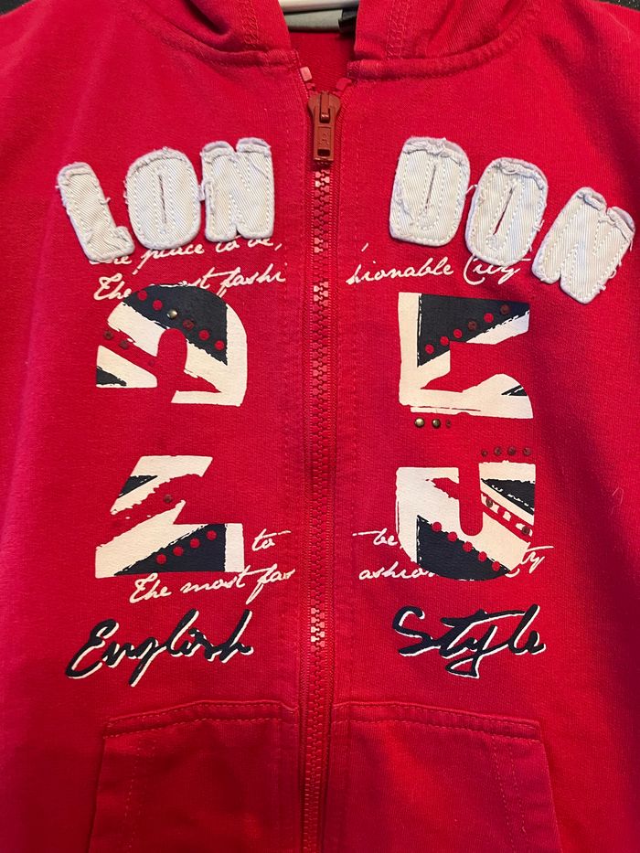 Veste rouge 12 ans - photo numéro 2