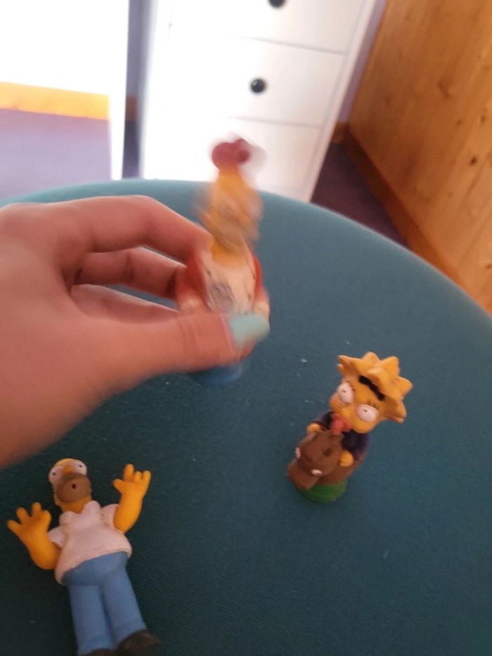Lot de 3 figurines simpsons anciennes - photo numéro 3