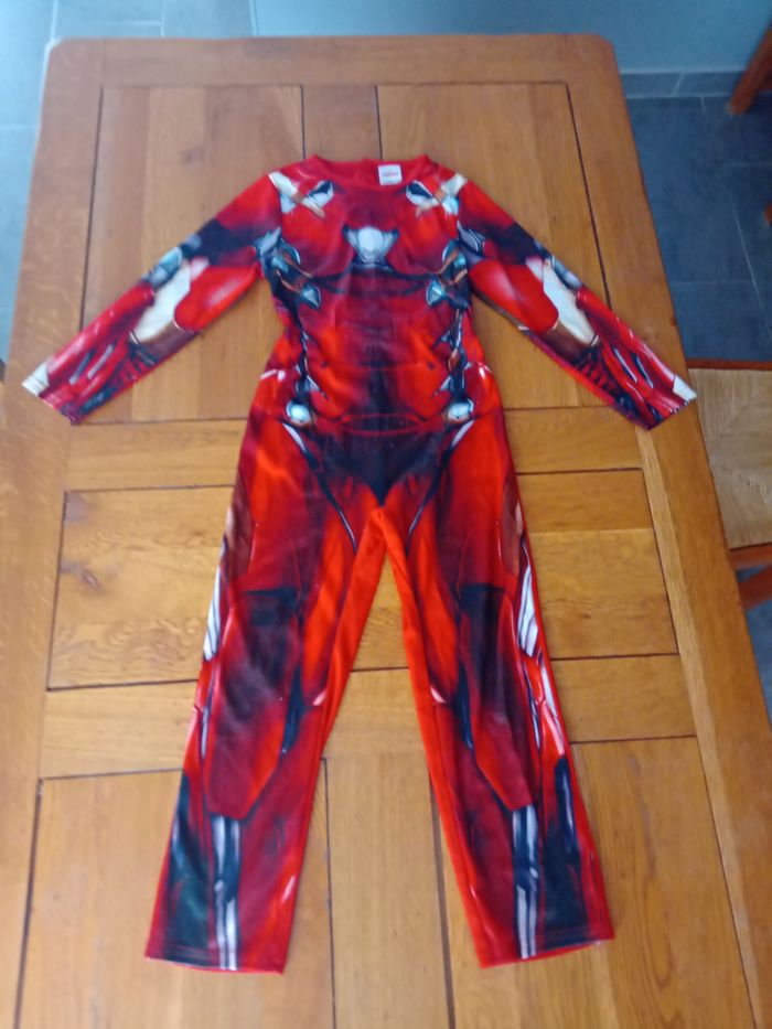 Déguisement enfant Iron Man 7-8 ans - photo numéro 3