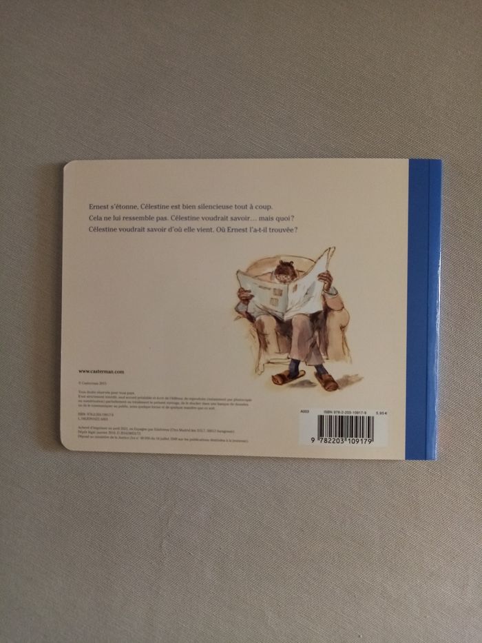 Livre : Ernest et Célestine - photo numéro 2