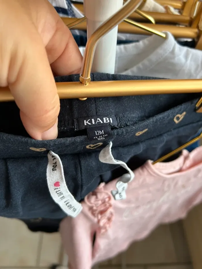Joli ensemble Kiabi taille 12 mois état impeccable - photo numéro 5