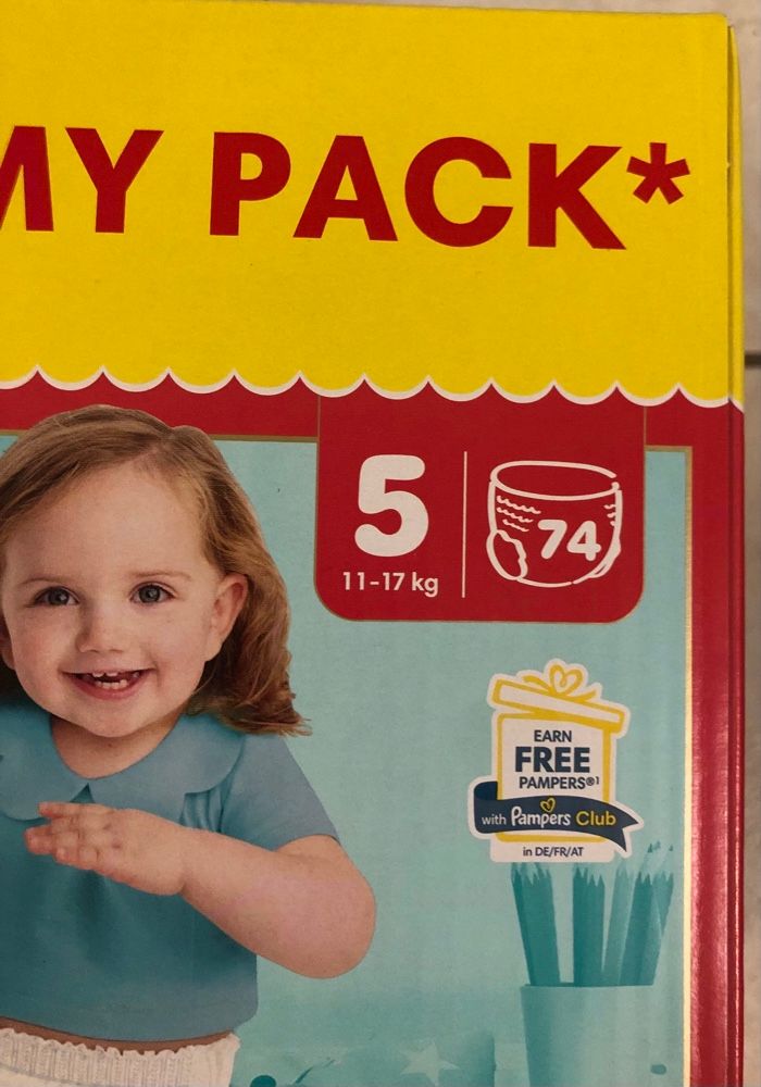 Lot de 148 couches culottes Pampers premium protection pants taille 5 neufs ds emballage - photo numéro 3