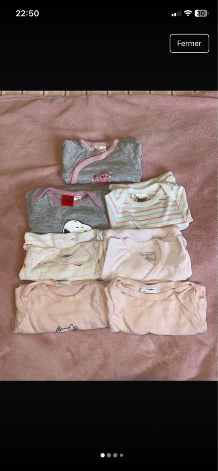 Gros lot de vetements bébé fille,mixte - photo numéro 7