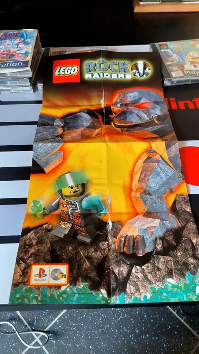 Lego rock raider ps1 complet rare avec le poster - photo numéro 6