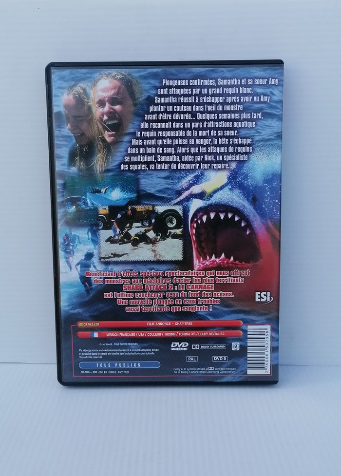 Dvd SHARK ATTACK 2. - photo numéro 2