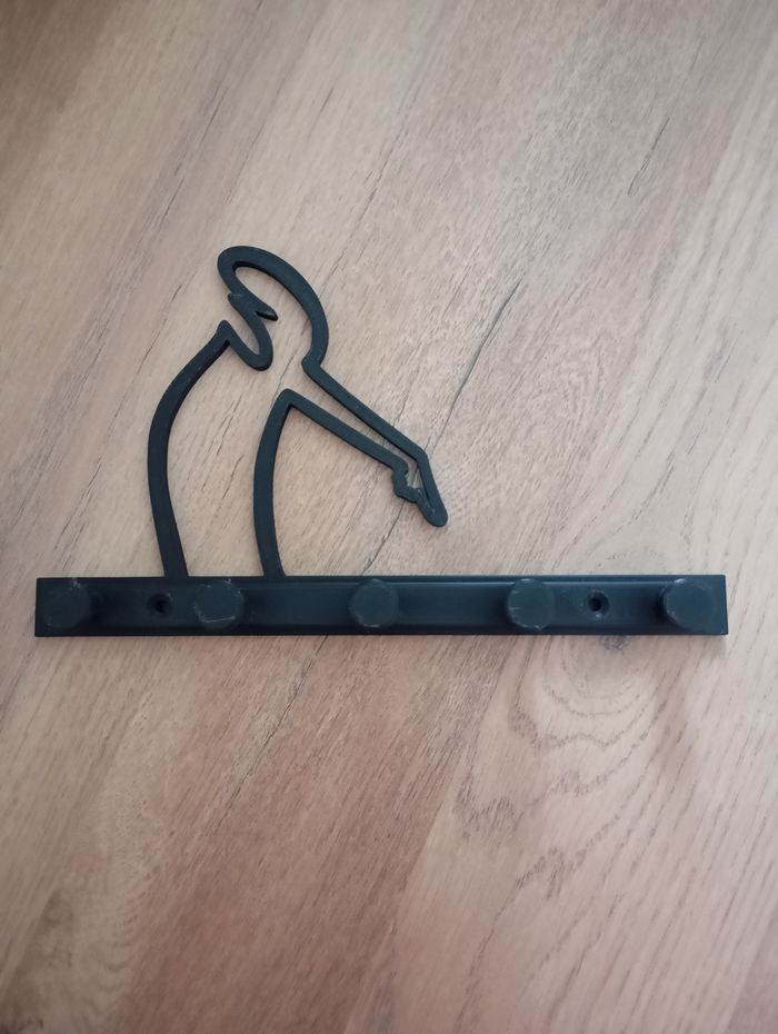 Porte clés pour 5 trousseaux de clés - photo numéro 3