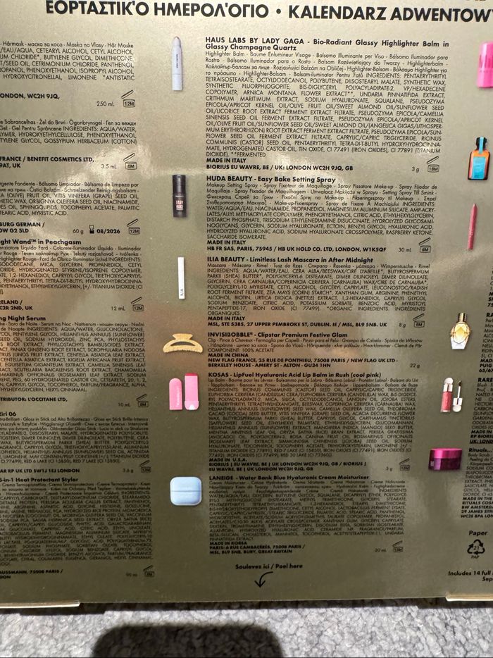 Calendrier de l’avent Sephora Favorites 2025 - photo numéro 5