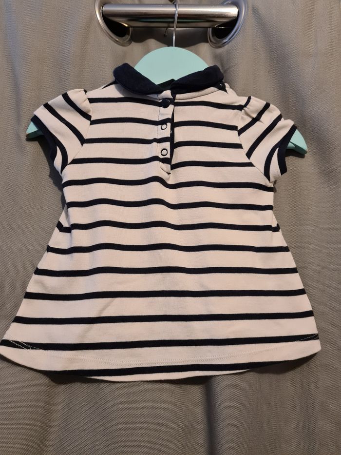 Chemisier Petit Bateau fille 12 mois - photo numéro 2