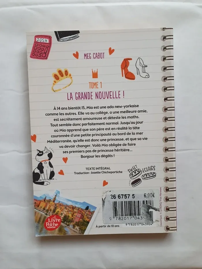 Le journal de Mia, princesse malgré elle de Meg Cabot - photo numéro 2