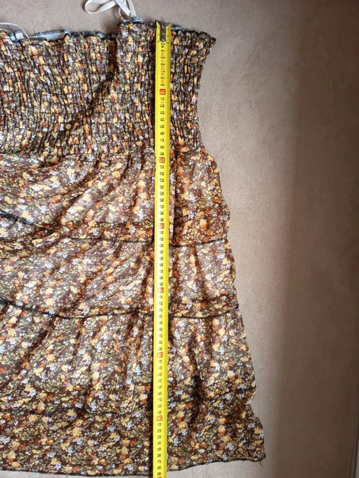 Robe fleurie bustier - photo numéro 7