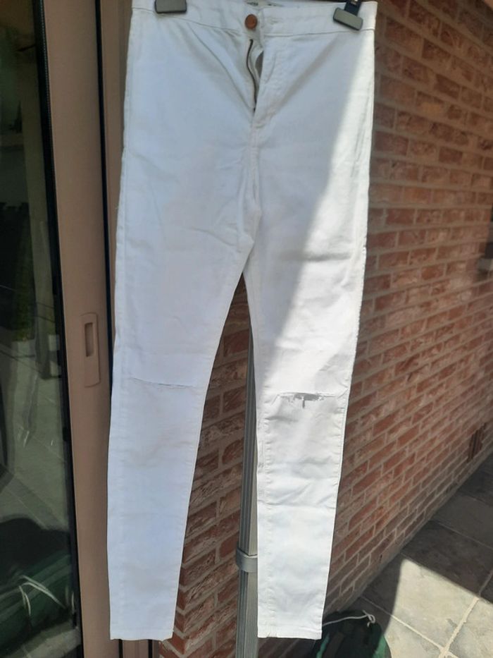 Pantalon  blanc crème