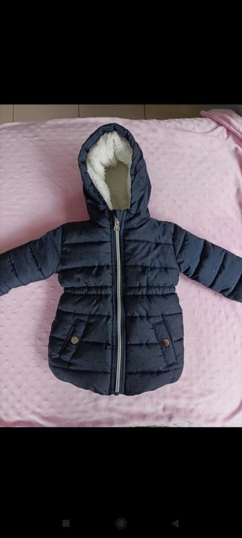 Manteau fille bébé