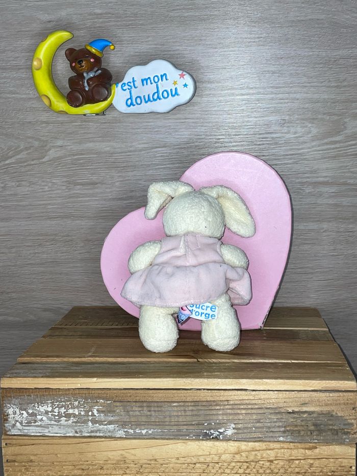 SDO192 doudou lapin 🐰 sucre d’orge - photo numéro 2