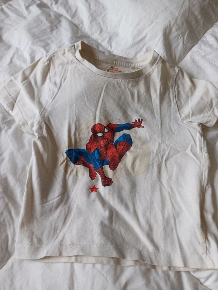 Lot 4 t-shirts 3 ans spiderman - photo numéro 5