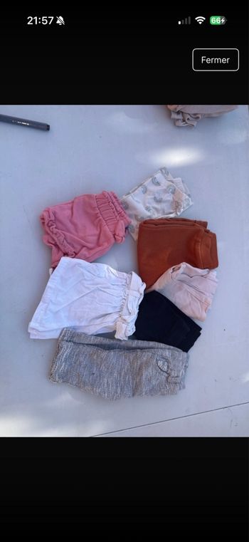 Lots pantalons et short