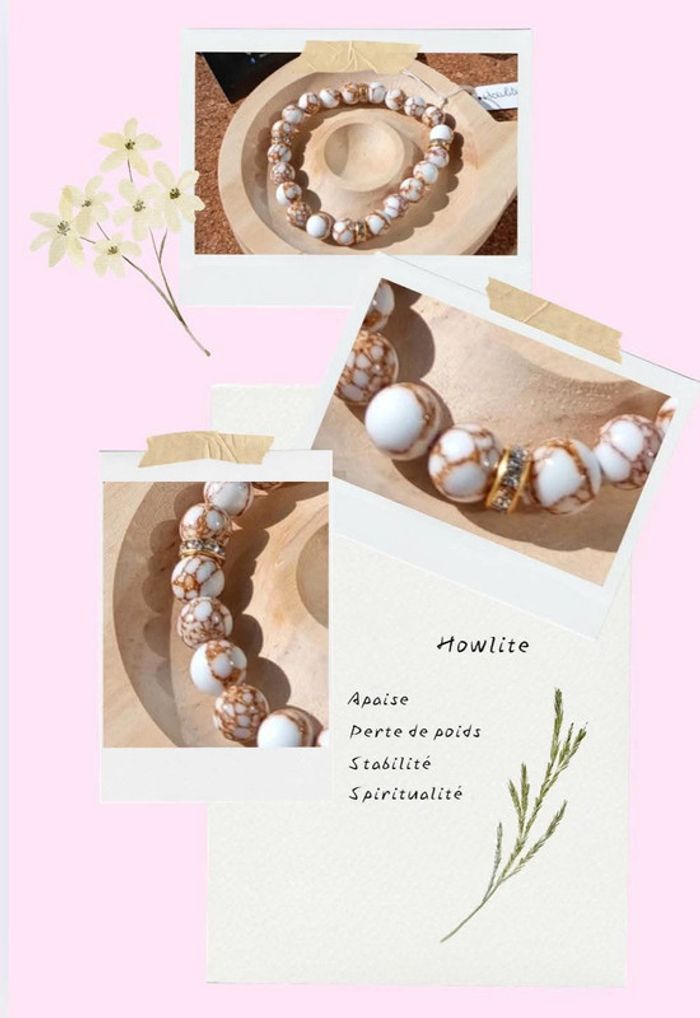 Bracelet Lithothérapie - photo numéro 3