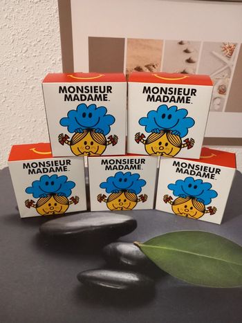 5 Peluches Mr Mme